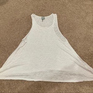 A white tank top